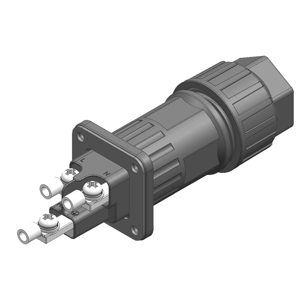 Lock screw wiring connector